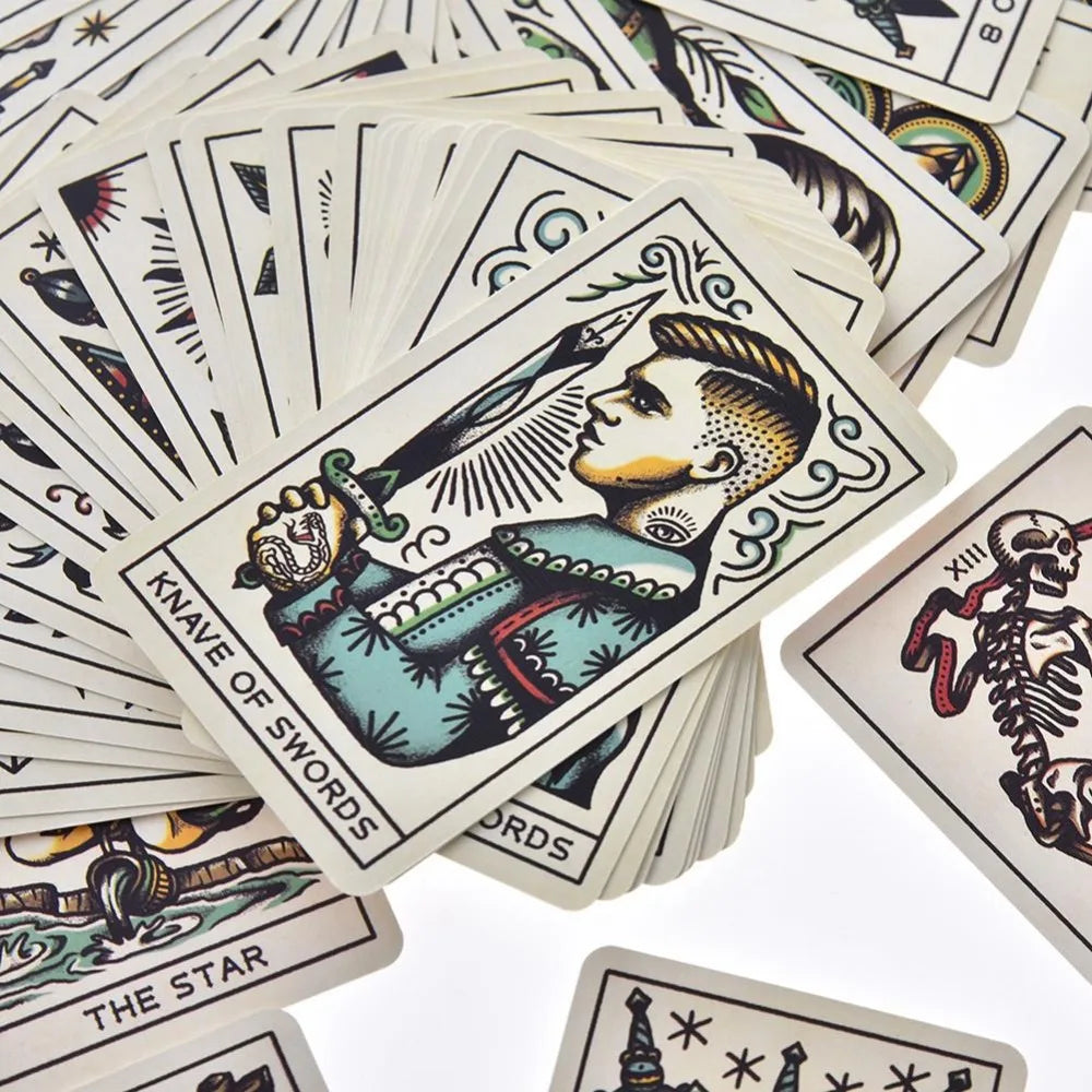 Tattoo Tarot Cards Deck