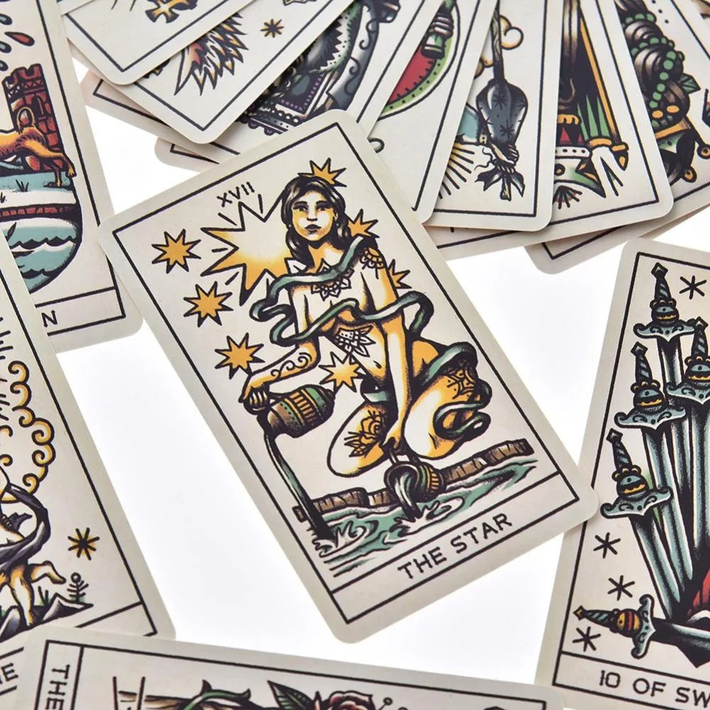 Tattoo Tarot Cards Deck