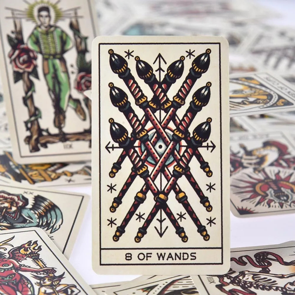 Tattoo Tarot Cards Deck