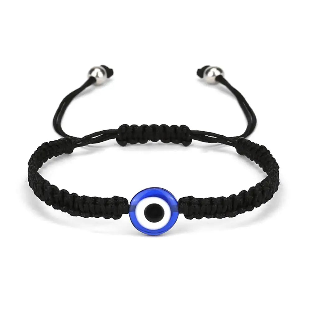 Turkish Blue Evil Eye bracelets For Women Men Hand Elephant Tortoise Charm Red Black Rope String Chain Bangle Men Lucky Jewelry