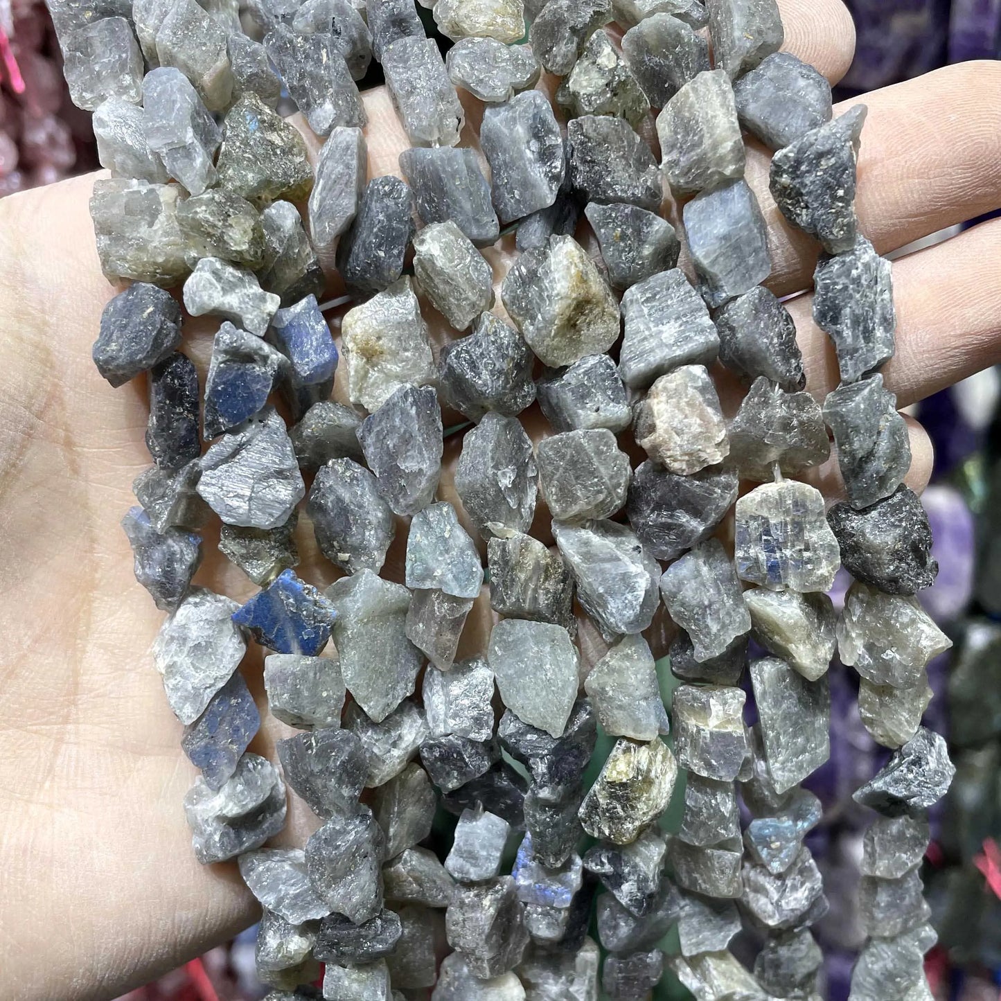 7-11mm Natural Irregular Freeform Raw Rough Stone for jewelry making