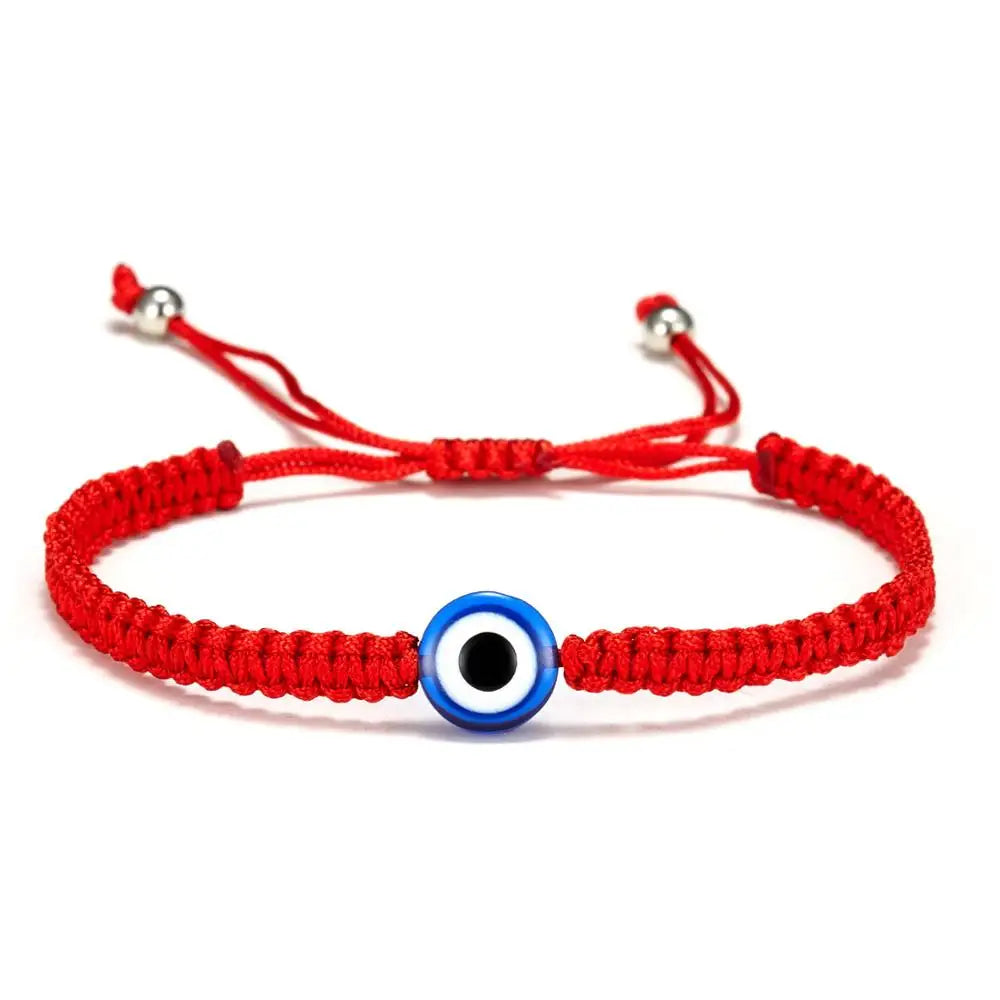 Turkish Blue Evil Eye bracelets For Women Men Hand Elephant Tortoise Charm Red Black Rope String Chain Bangle Men Lucky Jewelry