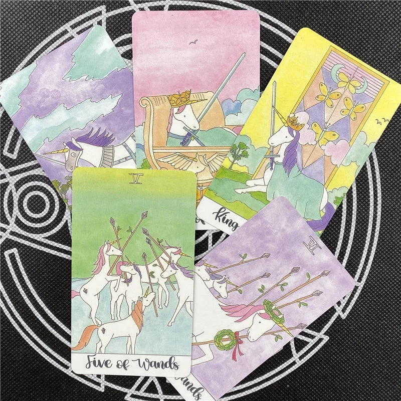 Crystal Unicorn Tarot card deck