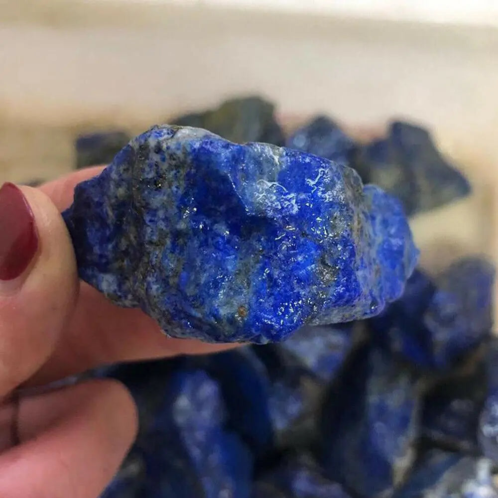 100g Raw Natural Afghanistan Lapis lazuli Quartz