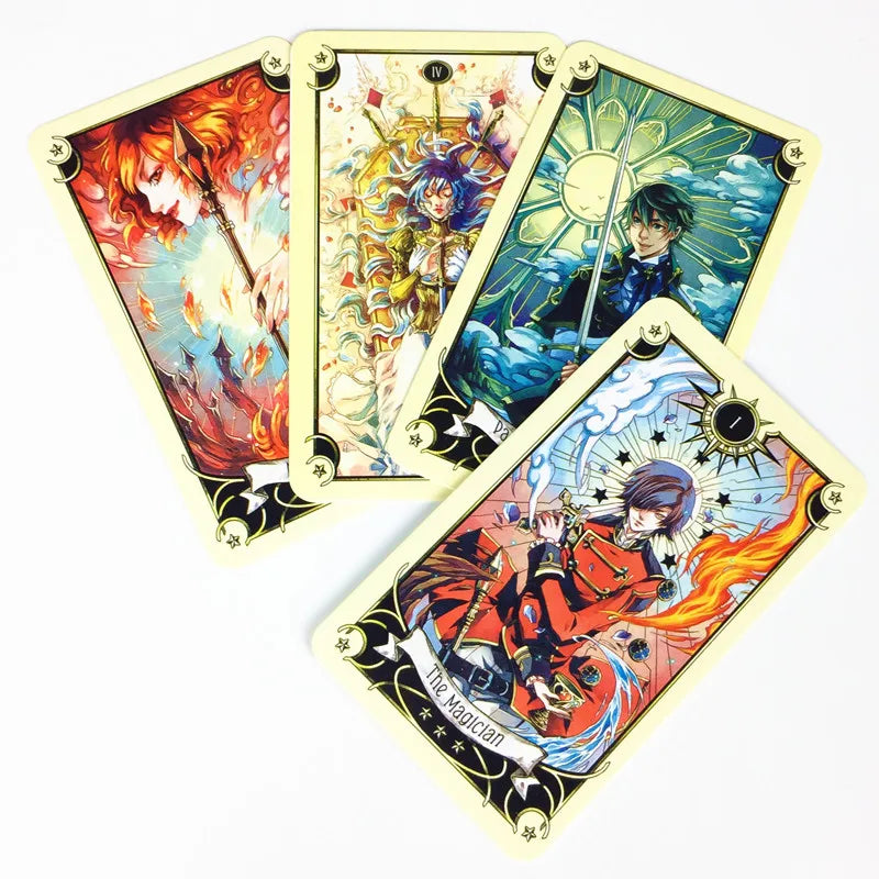 Mystical Manga Tarot Cards Deck