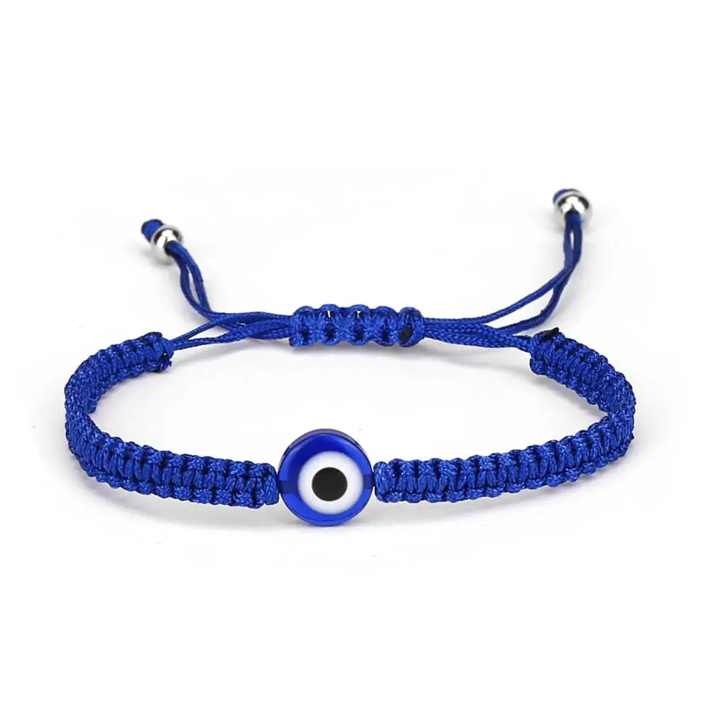 Turkish Blue Evil Eye bracelets For Women Men Hand Elephant Tortoise Charm Red Black Rope String Chain Bangle Men Lucky Jewelry