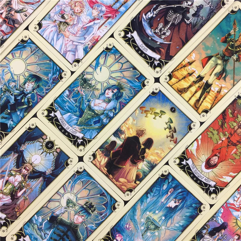 Mystical Manga Tarot Cards Deck