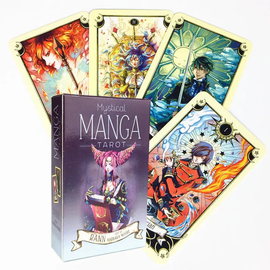 Mystical Manga Tarot Cards Deck