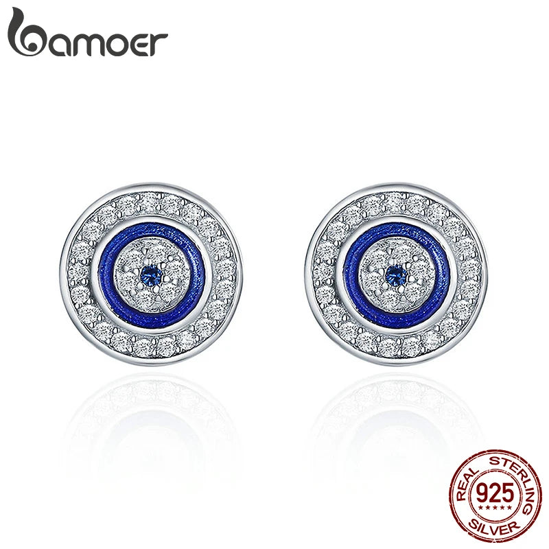 BAMOER AuthenticEvil Eye Lucky Eye Earrings