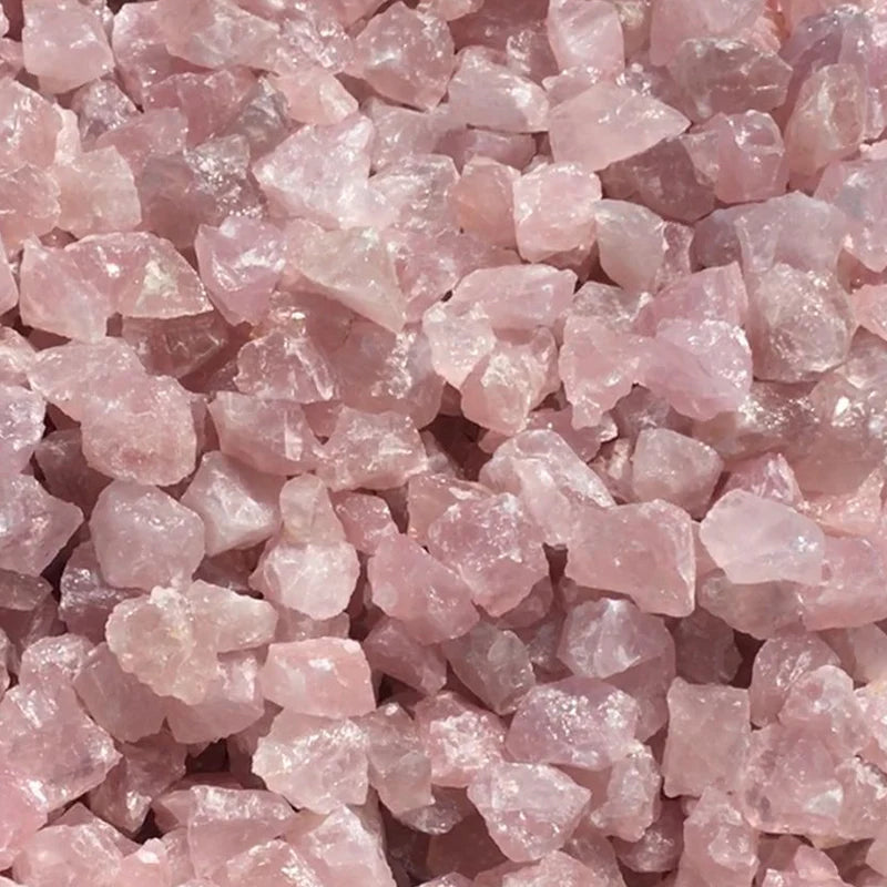 100g Raw Rose Quartz Pink Crystal