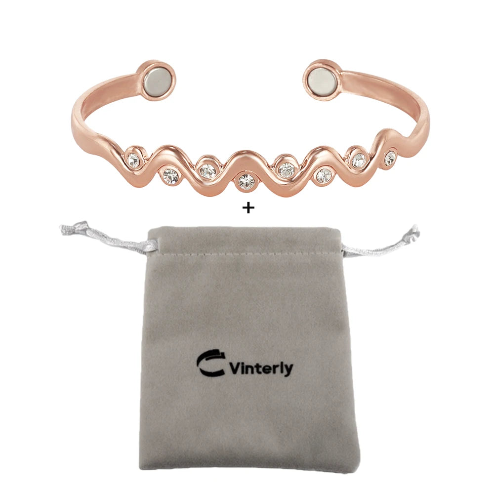 Vinterly Pure Copper Bracelets