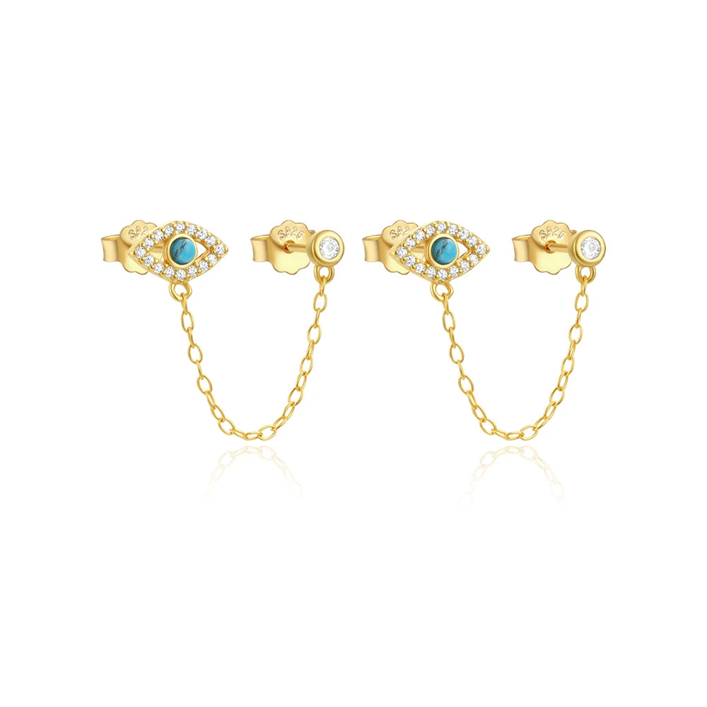 AIDE 925 Evil Eye Earring