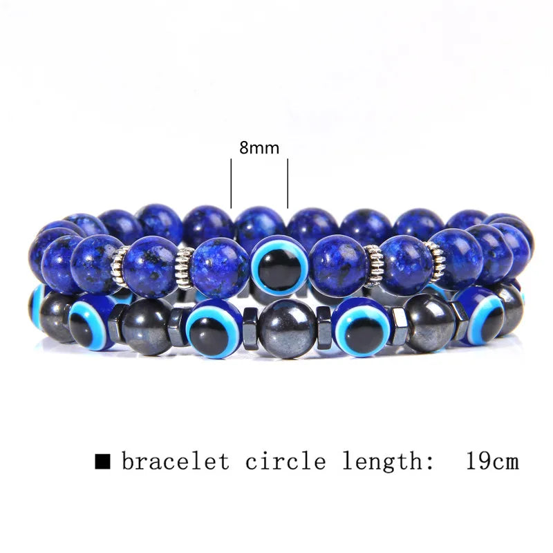 Natural Evil Eye Bracelet