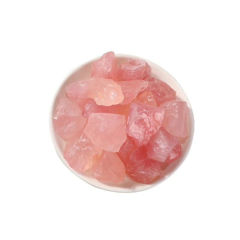 100g Raw Rose Quartz Pink Crystal