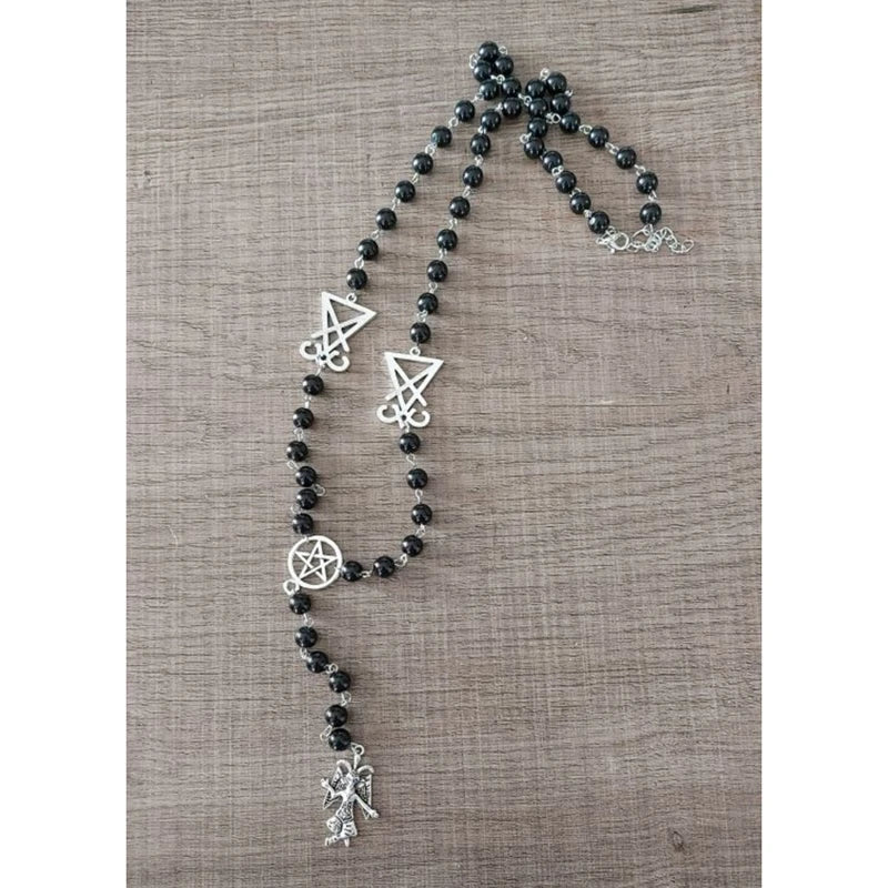 Baphomet Rosary Necklace