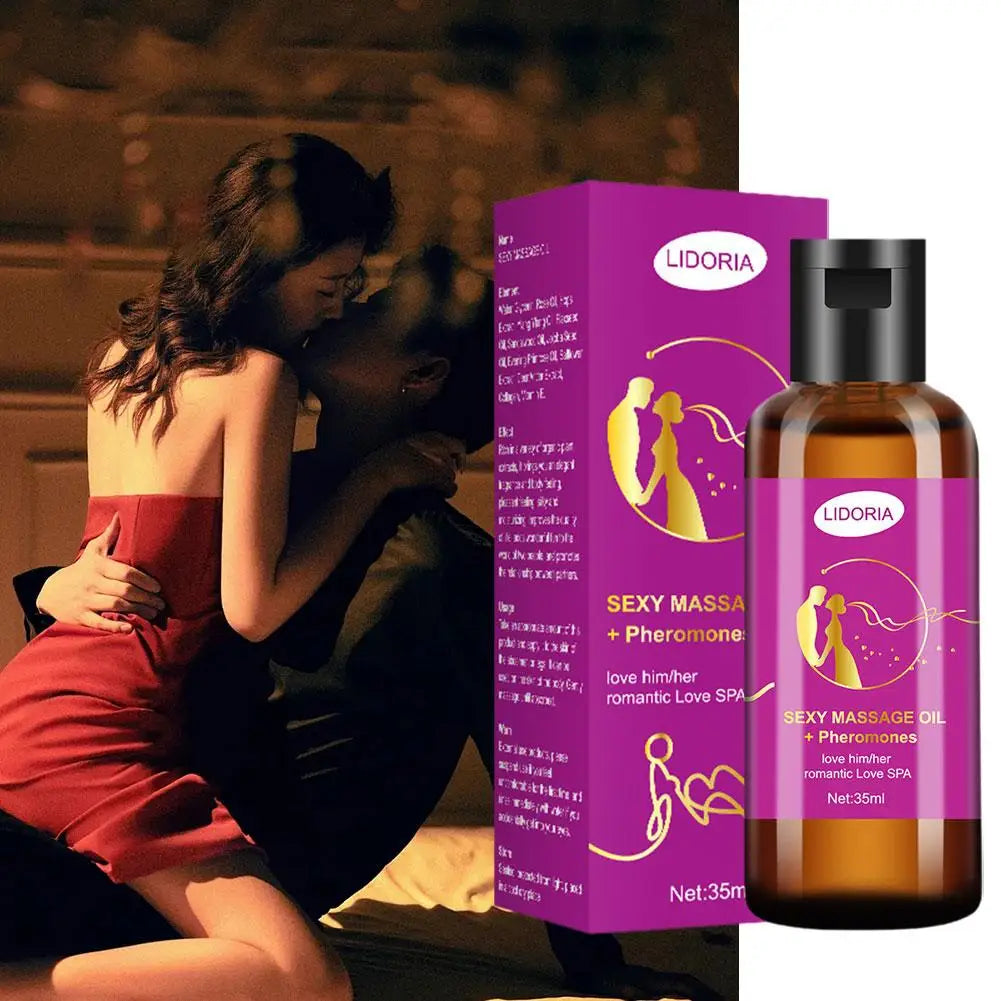 Purple Charming Massage Oil Natural Pheromone