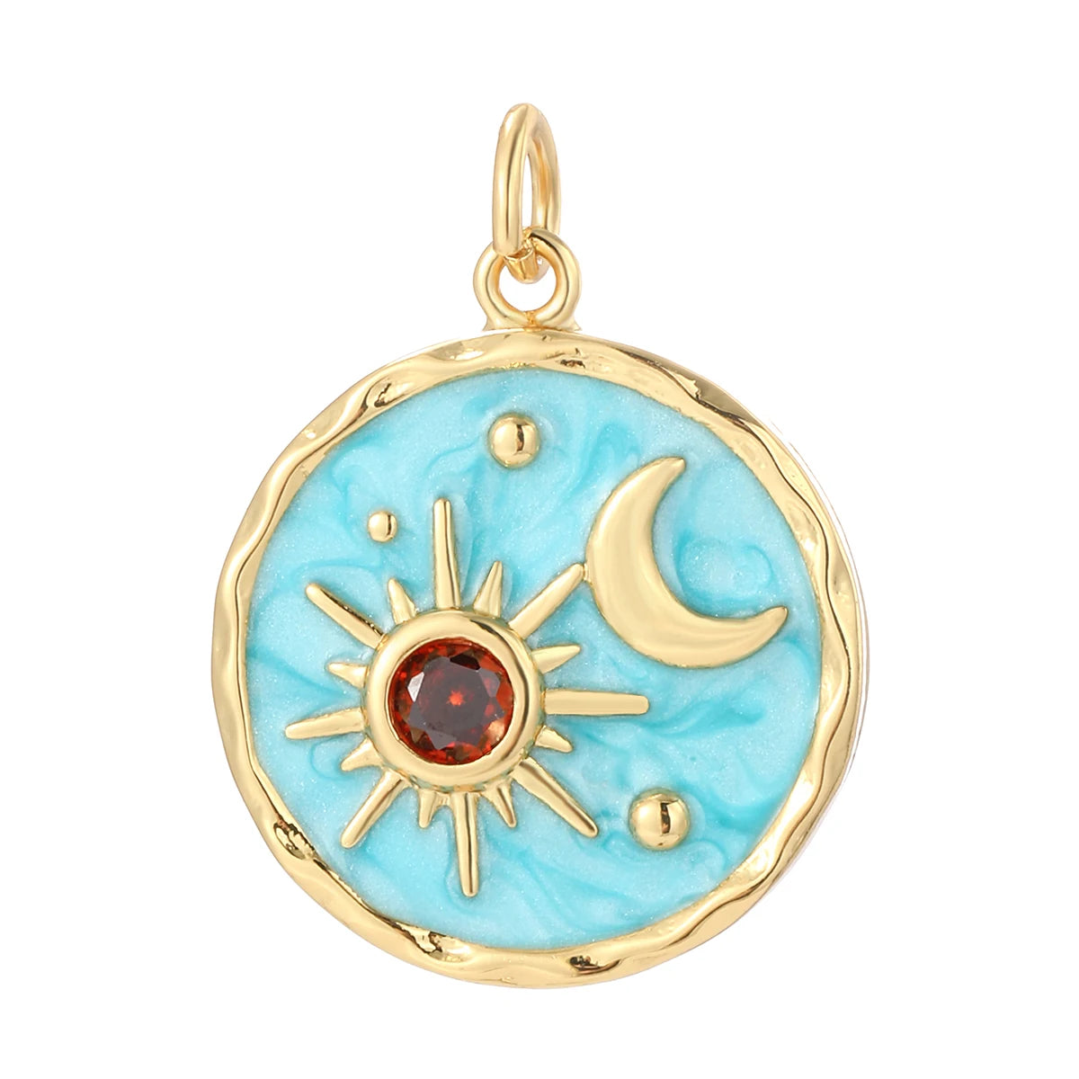 Blue Evil Eye Charms for Jewelry Making