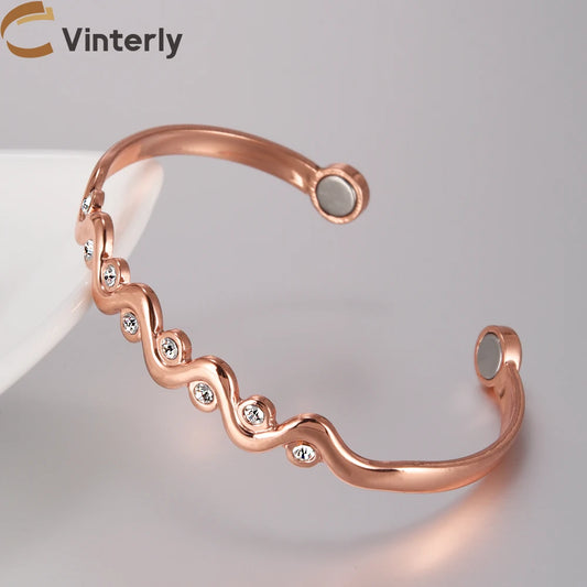 Vinterly Pure Copper Bracelets