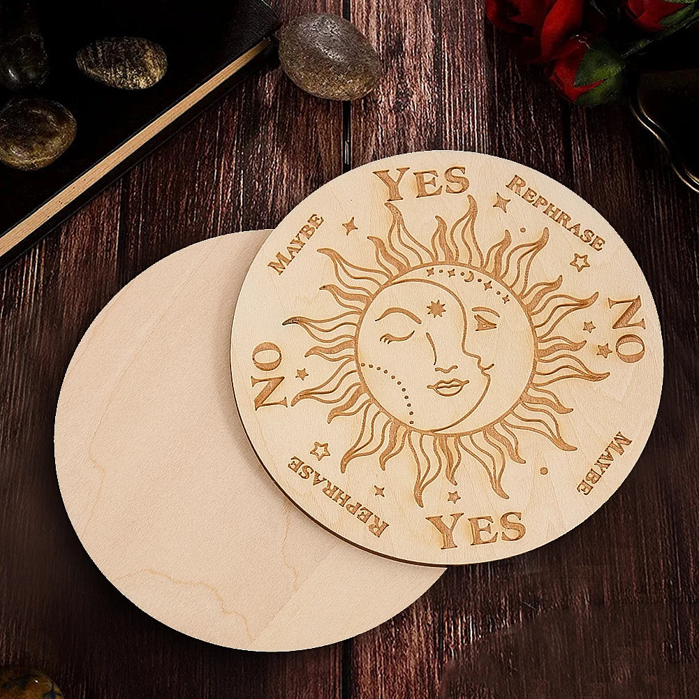 10cm Wooden Plate Pendulum Board