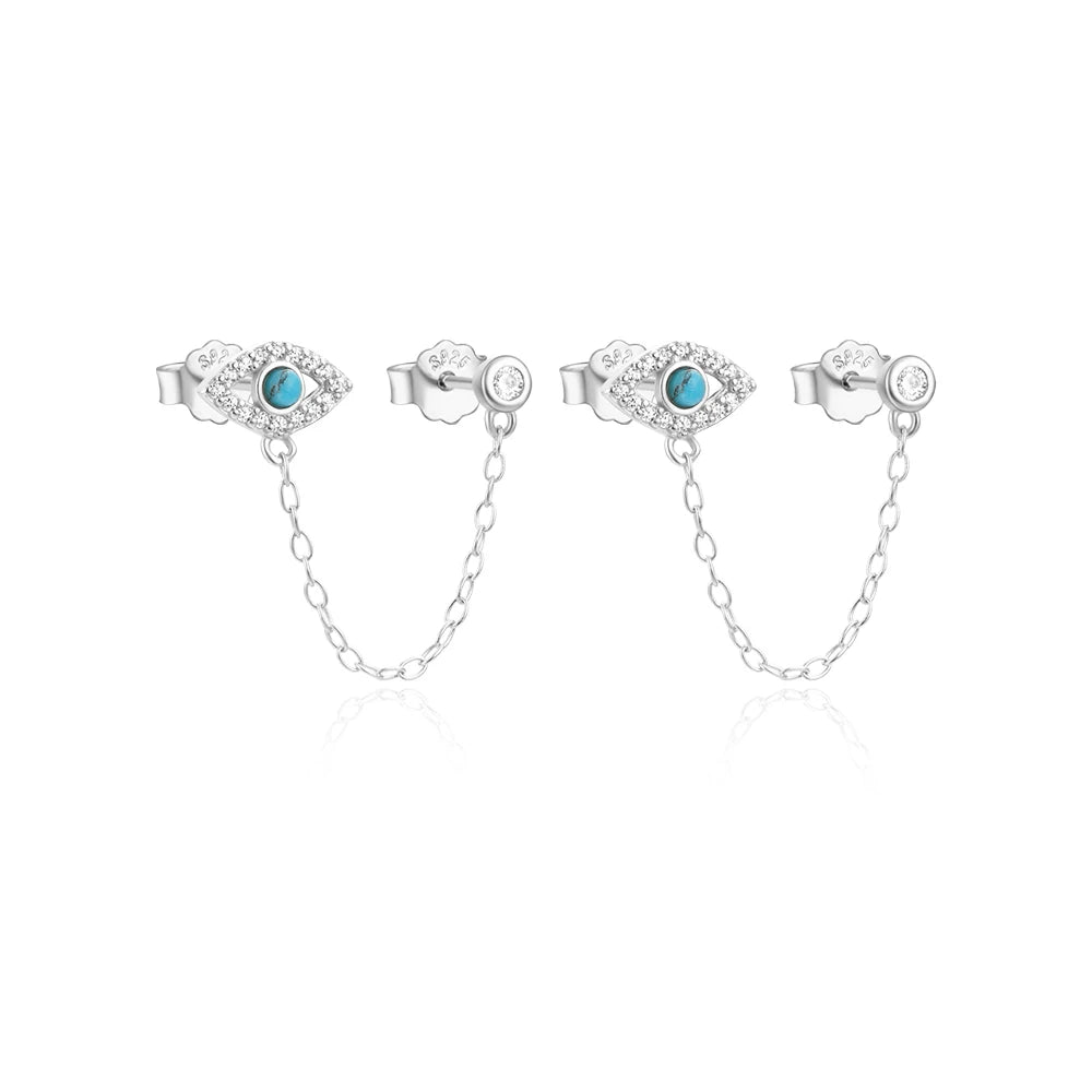 AIDE 925 Evil Eye Earring