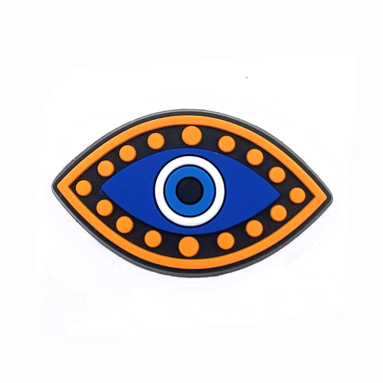 Evil Eye Shoe Charms for Crocs Accessories Blue Eyeball Monster Badge Women Buckle Kids Pins Decoration Jeans Shoes Accessories