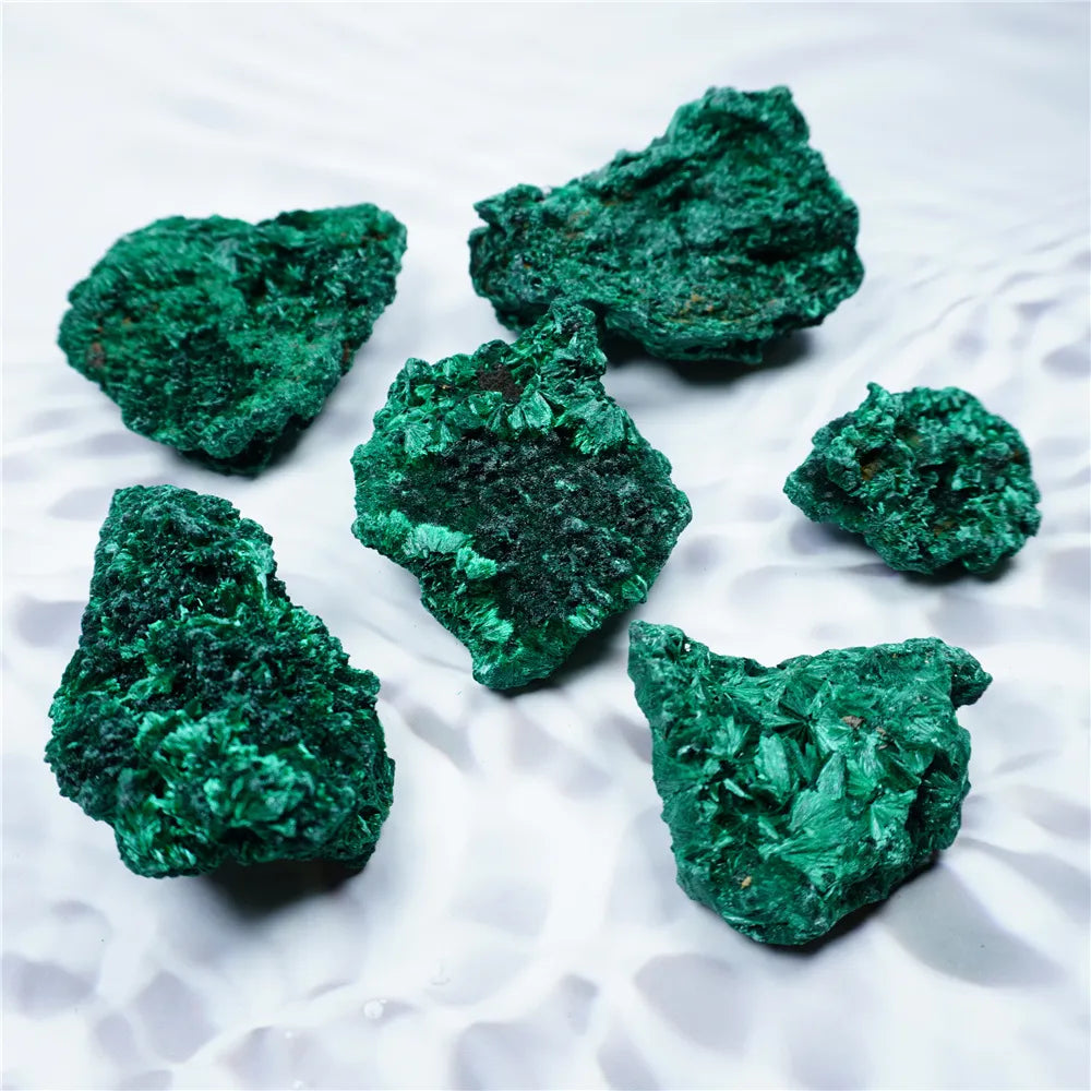 High Quality Natural Rough Malachite Raw Stone