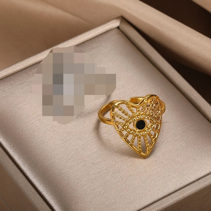 Turkish Evil Eye ring