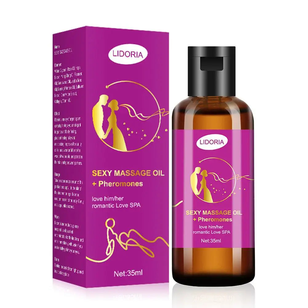 Purple Charming Massage Oil Natural Pheromone