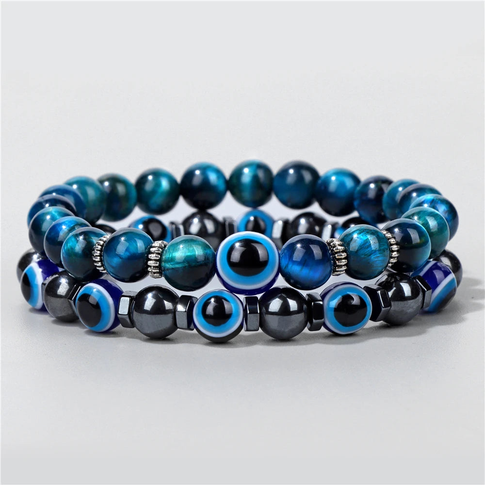 Natural Evil Eye Bracelet