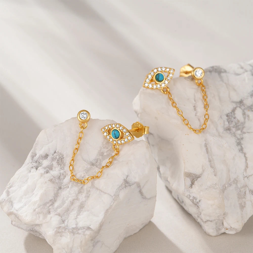 AIDE 925 Evil Eye Earring