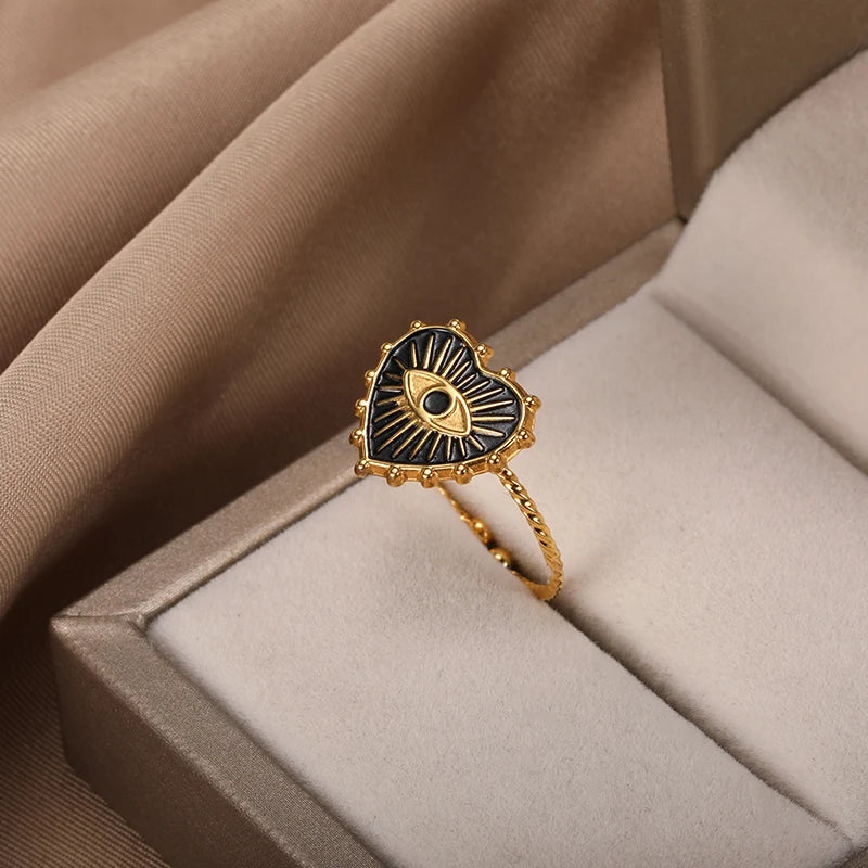 Turkish Evil Eye ring