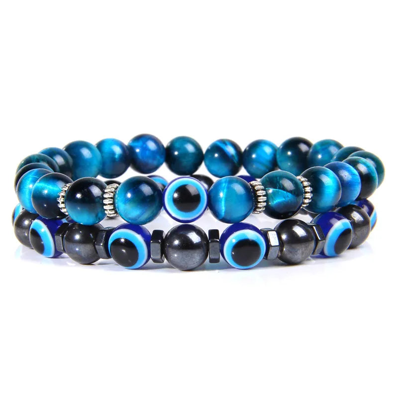 Natural Evil Eye Bracelet