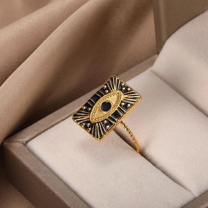 Turkish Evil Eye ring